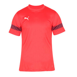 Puma Men's T-Shirt Short Sleeve 656463-01 Red/Black Medium