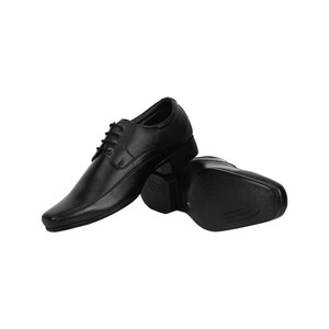 Bata Men's Formal Shoes 821-6506 Black, Size 8 (42)