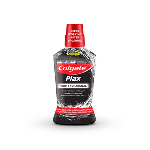 Colgate Plax White and Charcoal Mouthwash 500ml