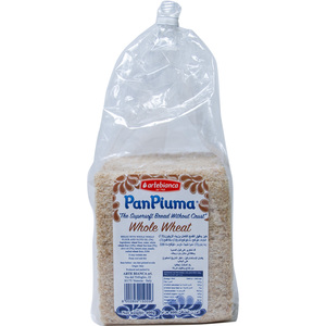 Pan Piuma The Super Soft Bread Without Crust Whole Wheat 1pkt