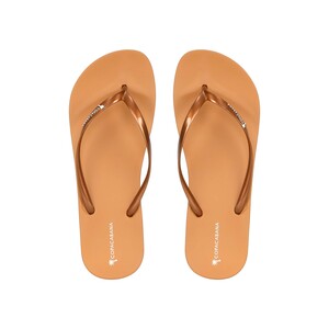 Copacabana Ladies Slippers 82792 Brown-Copper