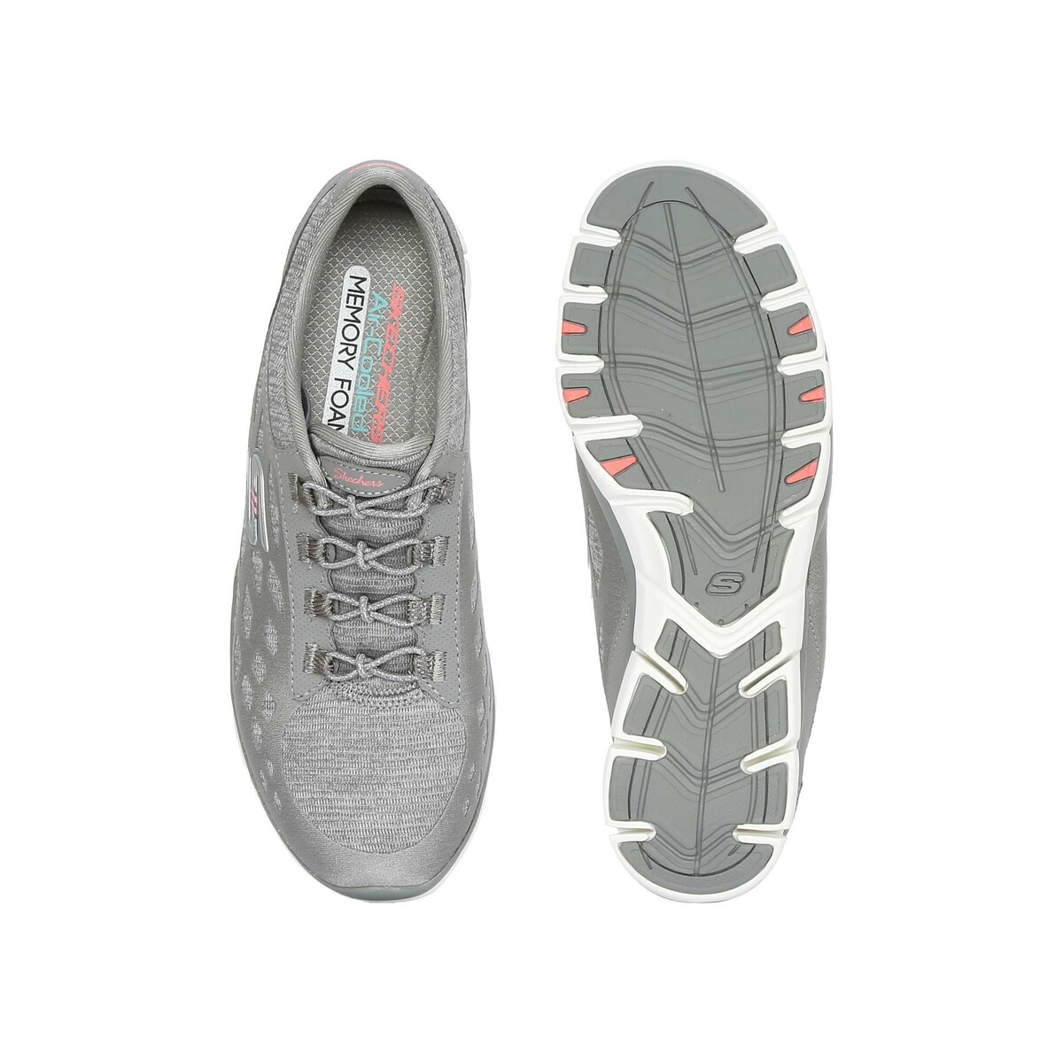 Skechers Women's Sports Shoe 23361-GRY, 38.5 Online at Best Price ...