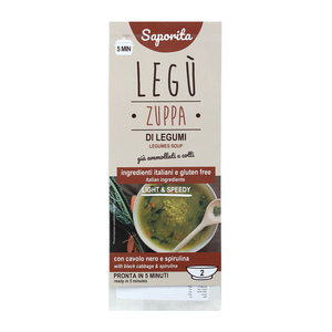 Legu Black Cabbage & Spirulina Soup 90g