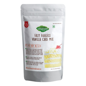 Wingreens Farms Easy Eggless Vanilla Cake Mix 300g