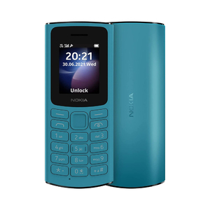 Nokia 105 4G 1.8 inch Display-(TA1385) Dual Sim),Blue