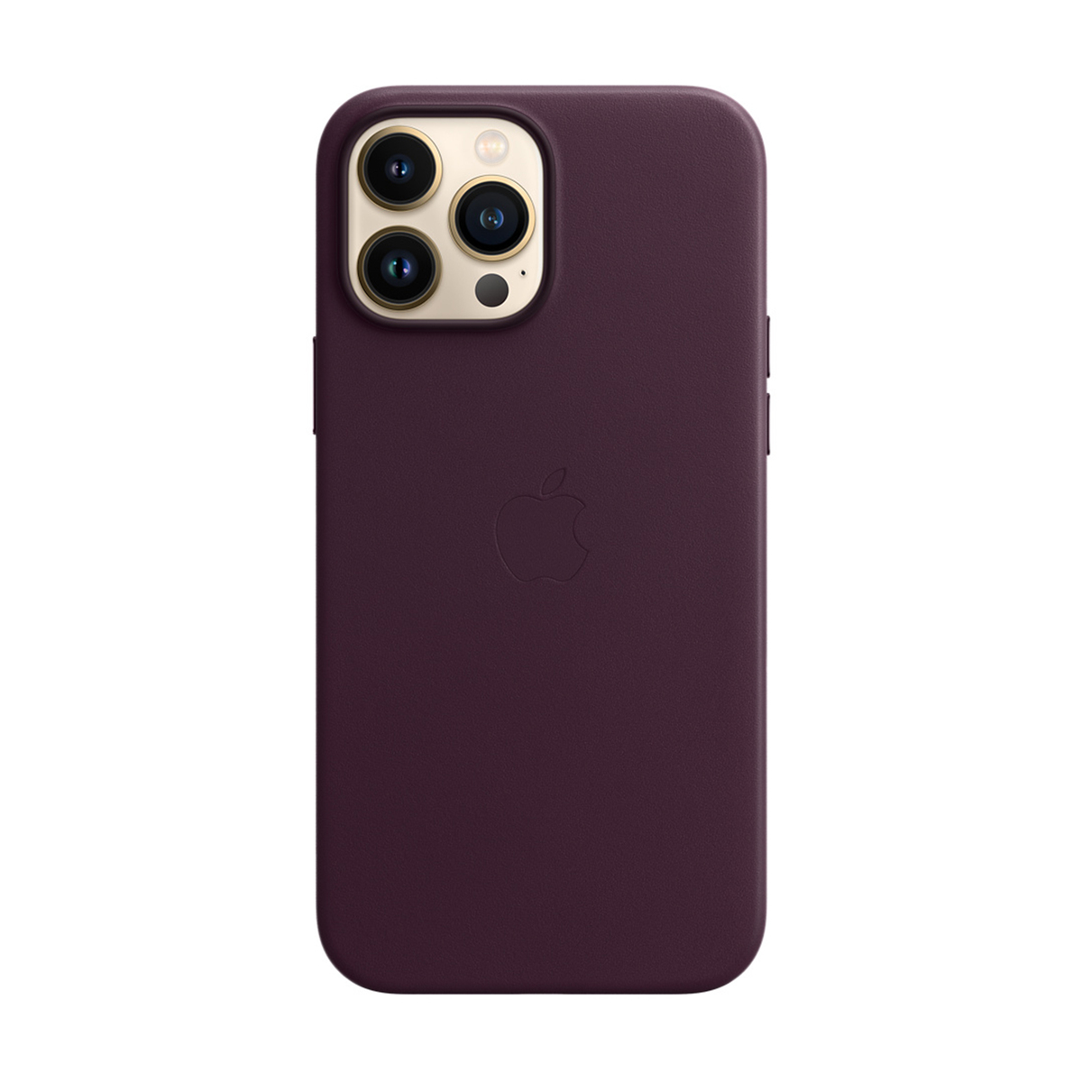 iPhone 13 Pro Max Leather Case with MagSafe - Dark Cherry(MM1M3ZE