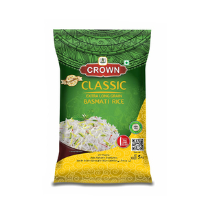 Crown Classic Extra Long Grain Basmati Rice 5kg
