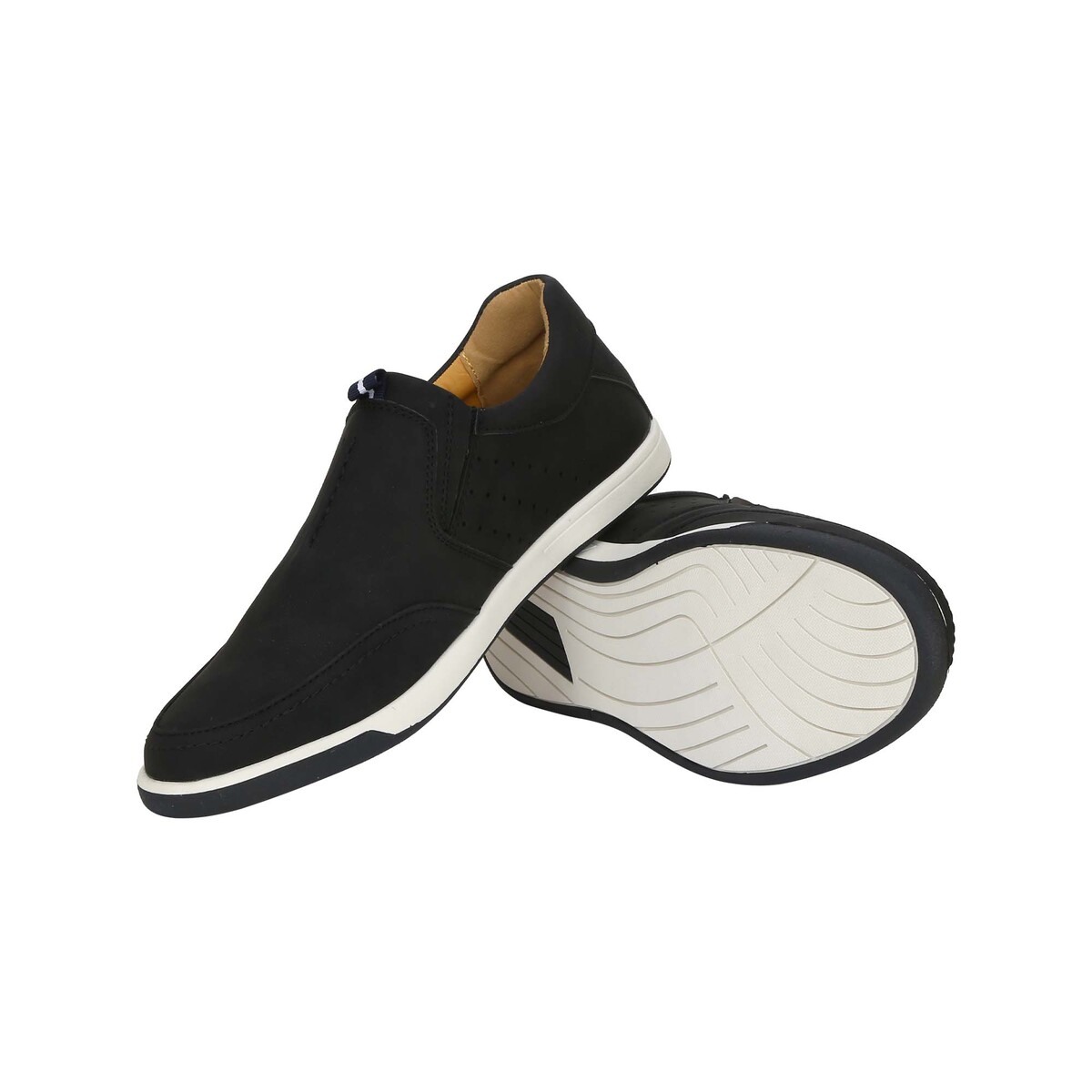 Debackers Men's Casual Shoe 3605-4 Black, 44 Online at Best Price ...
