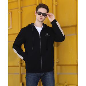 John Louis Men's Hooded Jacket with Zip 630138, Medium