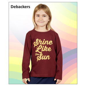 Debackers Girls Graphic T-Shirt GDRLSP04 7-8Y