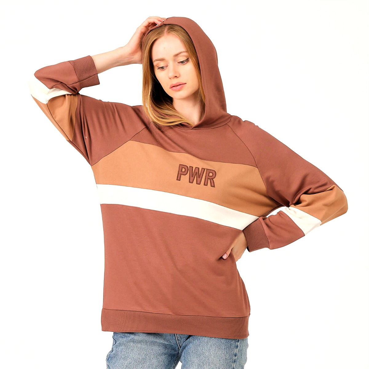 Cortigiani Women's Sweatshirt With Hood CRTSWTL1, Small