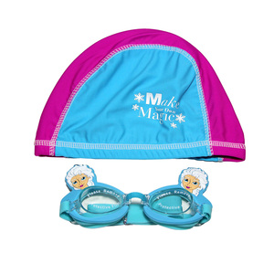 Disney Frozen Kids Girls Swim cap & Goggle Set  SG-003