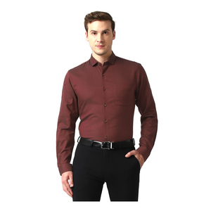 Peter England Men's Formal Shirt PESFOSLFV79518 Long Sleeve, 42