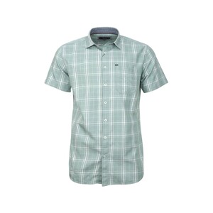 Twills Men's Casual Shirt Short Sleeve-9021, Extra Large