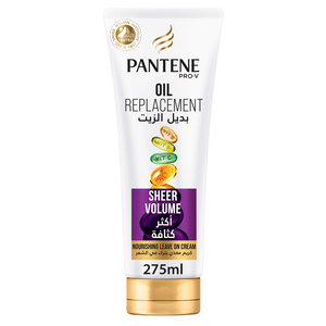 Pantene Pro-V Hair Oil Replacement Leave On Cream Sheer Volume 275ml