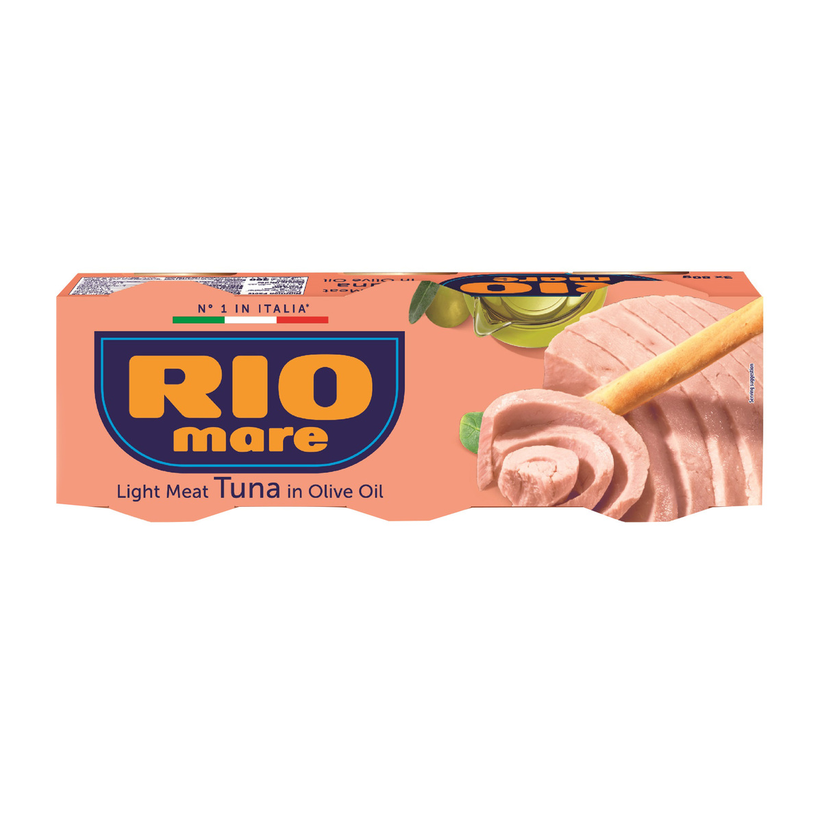 سعر قم بشراء ريو ماري لحم تونة فاتح في زيت زيتون 80 جم × 3 حبه Online