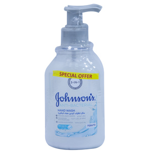 Johnson's Handwash Anti-Bacterial Sea Salt 300ml 1+1