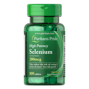 Puritan's Pride High Potency Selenium 200mcg 100pcs