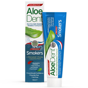 Aloe Dent Toothpaste Anti-Staining Smokers 100ml