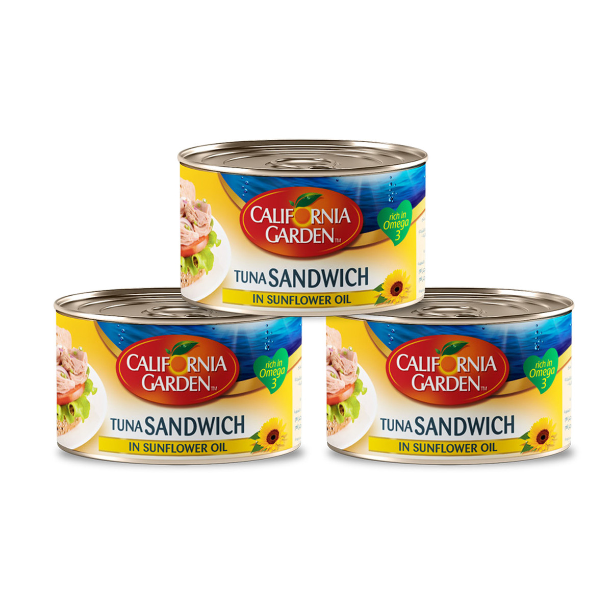 California Garden Tuna in Sunflower Oil 3 x 160g Online at Best Price ...