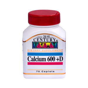 21st Century Calcium 600mg + D 75pcs