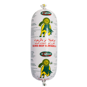 Al Taghziah Beef Mortadella Olives 500g