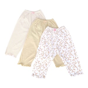 Eten Infant Girls Long Pyjama Pant 3Pcs Set, 9-12M