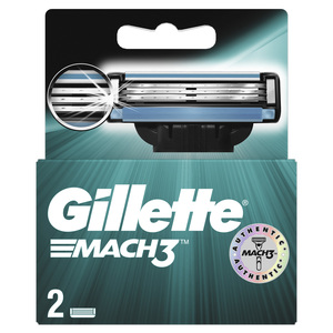 Gillette Mach3 Razor Blades 2pcs