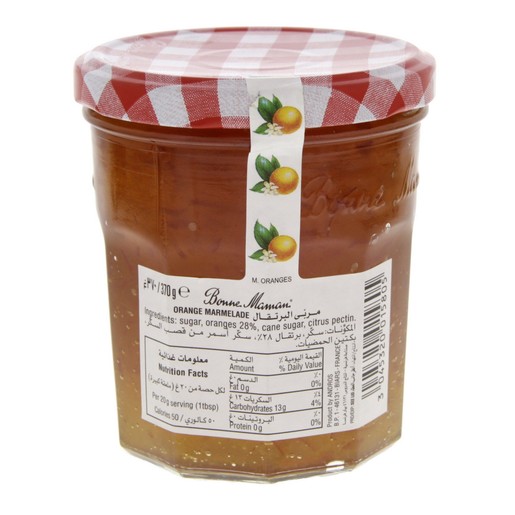 Buy Bonne Maman Orange Marmelade 370g Online Lulu Hypermarket Oman