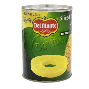 Del Monte Sliced Pineapple In Syrup 567g