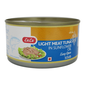 Lulu Light Meat Tuna Solid 185g