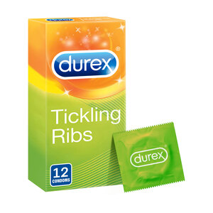 Durex Tickling Ribs Condoms 12 pcs