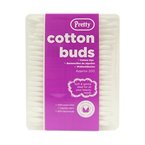 Pretty Cotton Buds White 200pcs