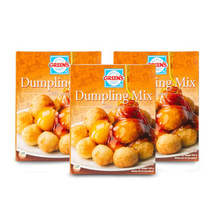 Greens Dumplings Mix Value Pack 3 x 500g