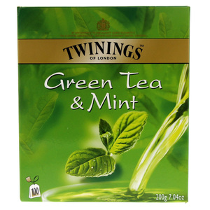 Twinings Green Tea & Mint 100 Bags