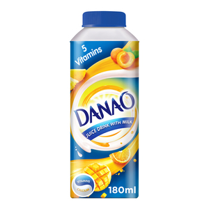Danao Juice Drink with Milk 5 Vitamins 180ml