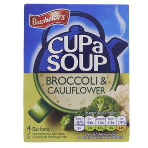 Batchelor Broccoli & Cauli Flower Soup 101g