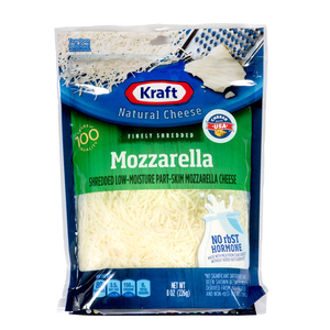 Kraft Finely Shredded Mozzarella 226g