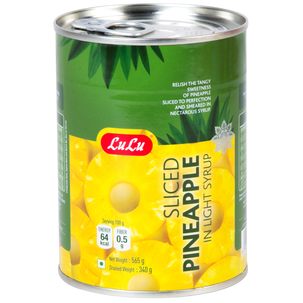 Lulu Sliced Pineapple In Light Syrup 565g