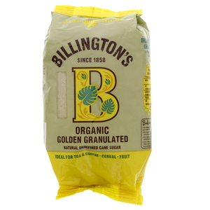 BillingTon's Organic Natural Unrefined Cane Sugar 500 Gm