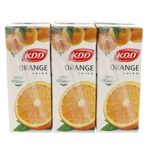 KDD Orange Juice 180ml x 6pcs