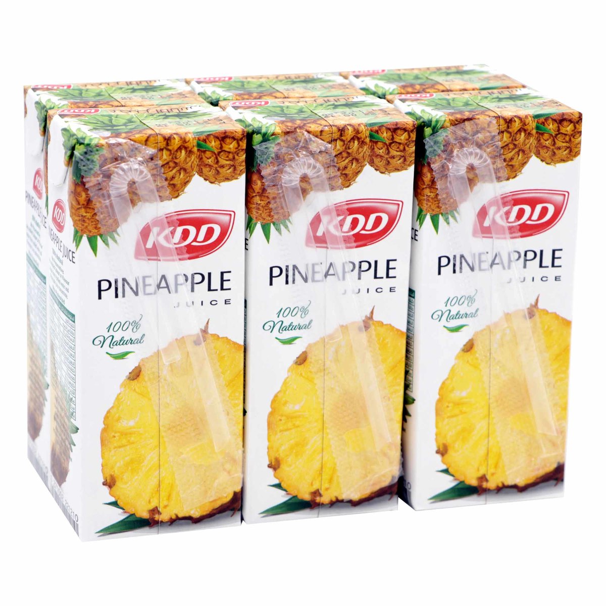 KDD Pineapple Juice 6 x 180ml
