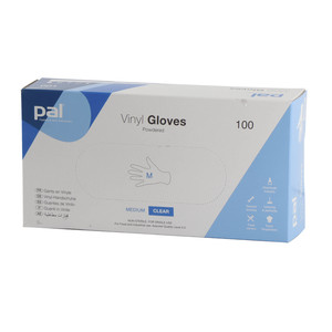 Pal Vinyl Gloves Medium 100pcs