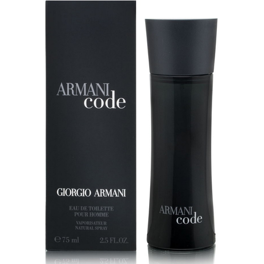 Buy Giorgio Armani Code Black EDT for Men 75ml Online - Lulu ...