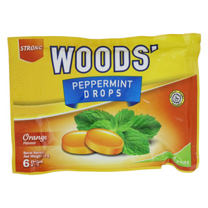 Woods Lozenges Orange 6pcs