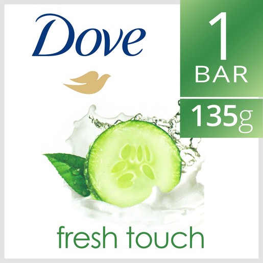 Dove Go Fresh Beauty Cream Bar Soap Fresh Touch, 135g: Buy 
