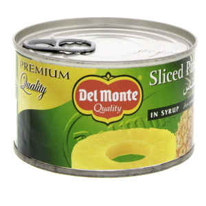 Del Monte Sliced Pineapple In Syrup 235g