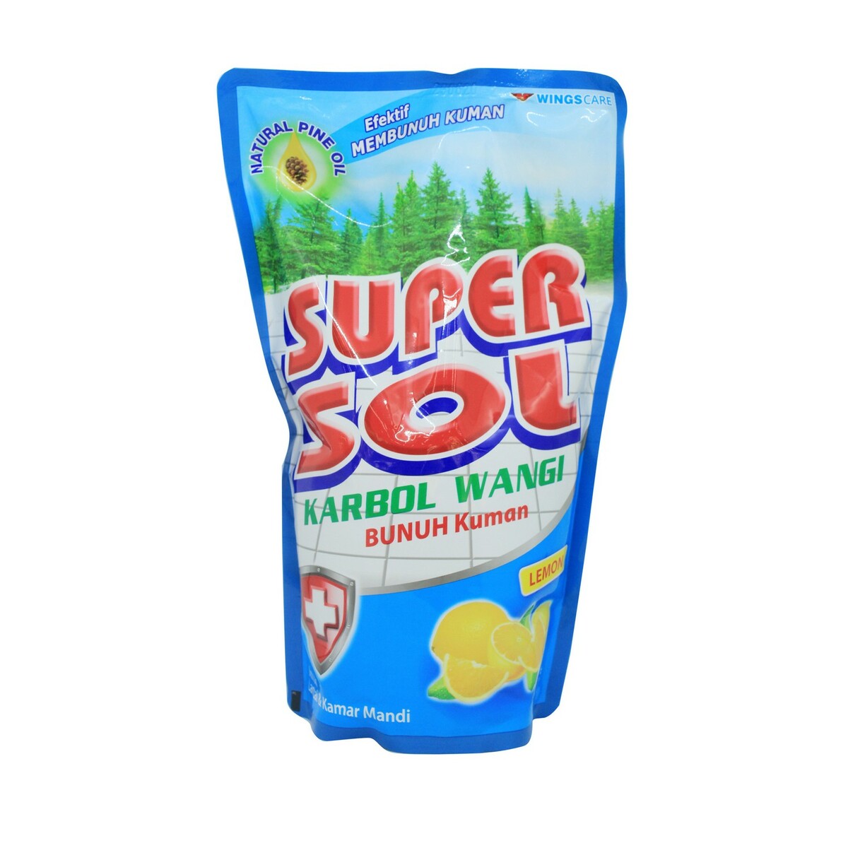 Beli Supersol Karbol Lemon Pouch 800ml Online at Best Price Online - Lulu  Hypermarket Toilet Cleaners