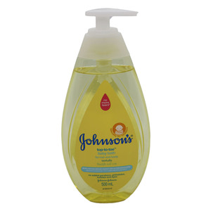 Johnson & Johnson Top To Toe Baby Wash 500ml