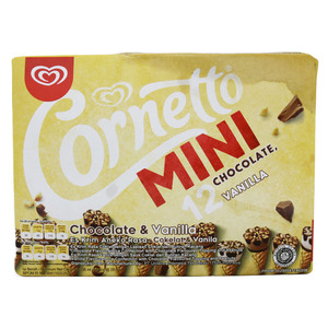 Cornetto Mini Chocolate & Vanilla 12 x 28ml